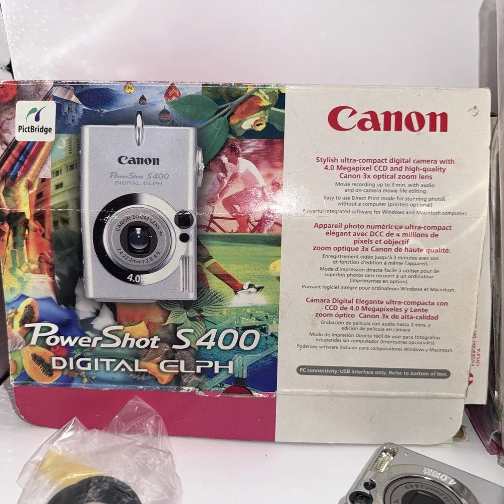Canon PowerShot S400 Digital ELPH 4MP Camera  Charger